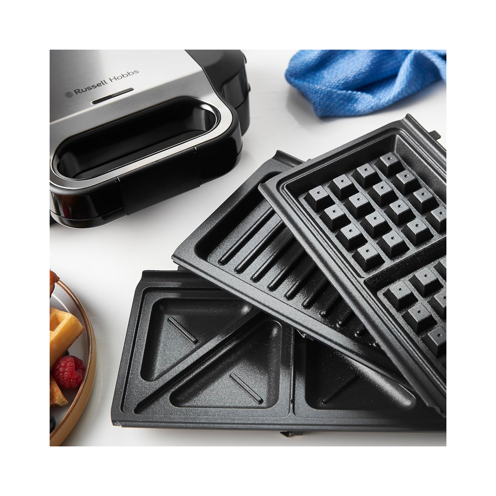 SANDWICH MAKER RUSSEL HOBBS 3en1 750W / Noir /  26810-56