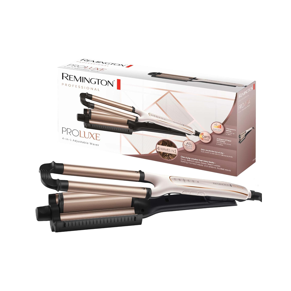 Boucleur REMINGTON 4en1 PROLUXE 210°C / Gold / CI91AW