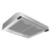 HOTTE CASQUETTE PREMIUM 60 CM INOX / OLGA-60X02