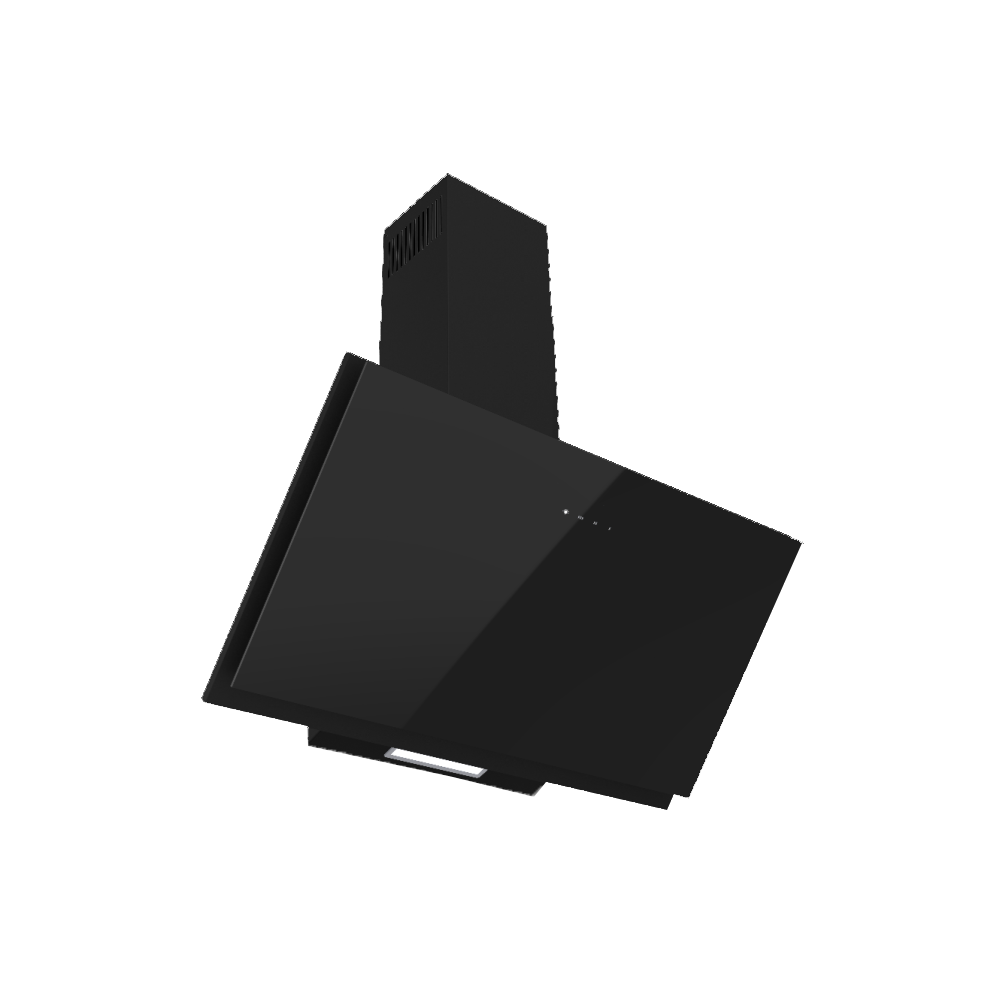 HOTTE DECORATIVE PREMIUM 90 CM NOIR / CAPRI-90B