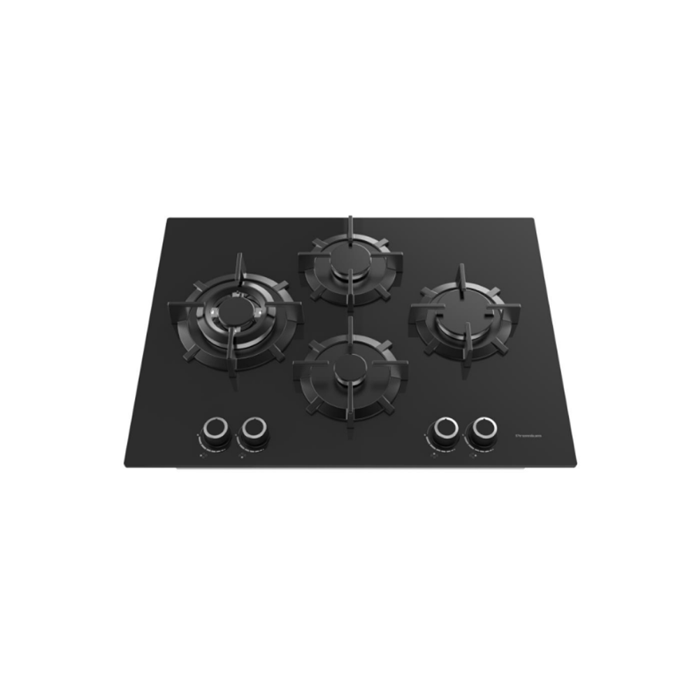 Plaque à Gaz PREMIUM 4 feux 70 cm / Noir / AP741.BS01