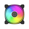 Ventilateur de boîtier Cooler Master MasterFan MF120 Halo 2 / ARGB / 120 mm / Noir