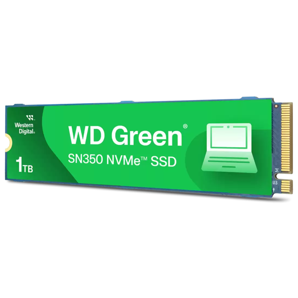 Disque Dur SSD Interne Western Digital Green SN350 M.2 NVMe TLC / 1 To