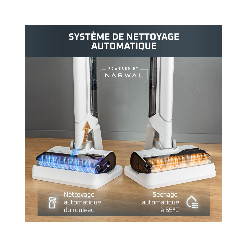Aspirateur ROWENTA X Clean 10 / 200W / Blanc / GZ7540WO