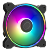 Ventilateur de boîtier Cooler Master MasterFan MF120 Halo 2 3 en 1 / ARGB / 120 mm / Noir