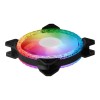 Ventilateur de boîtier Cooler Master MasterFan MF120 Prismatique / ARGB / 120 mm / Noir