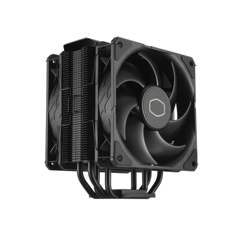 Refroidisseur d'air pour processeur Cooler Master Hyper 212 Black X Duo / LGA 1851 - AM5 / Noir