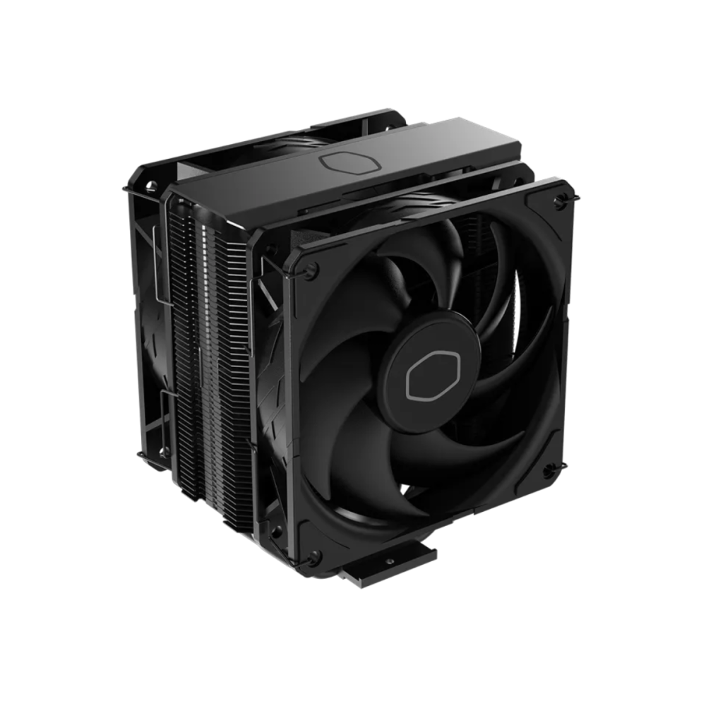 Refroidisseur d'air pour processeur Cooler Master Hyper 212 Black X Duo / LGA 1851 - AM5 / Noir