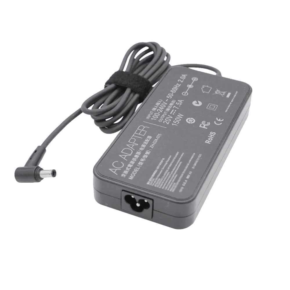 CHARGEUR ADAPTABLE ASUS 150W -20V-7.5A - (6.0*3.7mm)+AC Cable