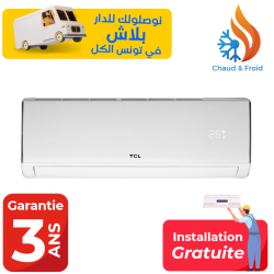 Climatiseur TCL 9000 BTU Chaud Froid INVERTER / TAC-09 CHSA/XA51