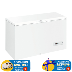 CONGÉLATEUR HORIZONTAL WHIRLPOOL CF610 454 Litres / Blanc / CF610A