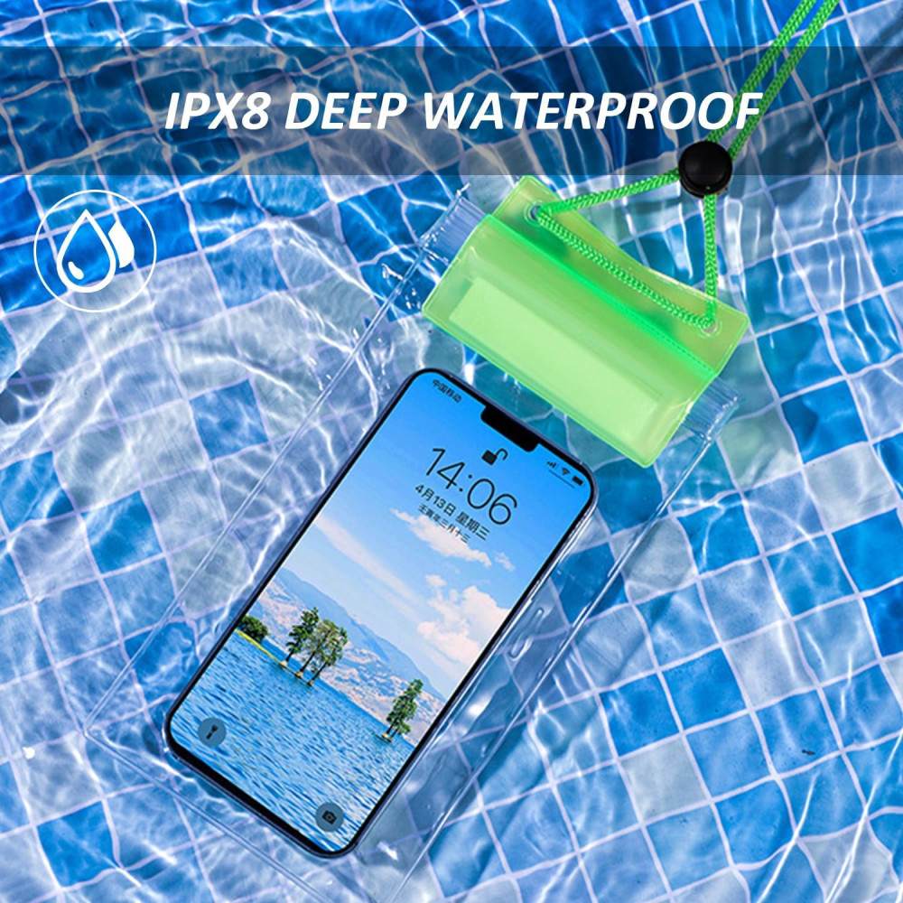 Water BAG 11*27 POUR TELEPHONE PORTABLE  Model 2 - COULEURS ASSORTIES