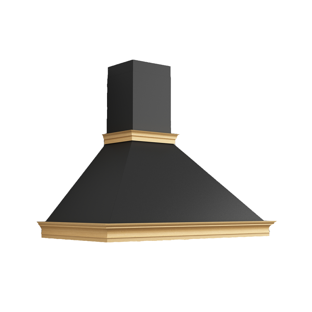 HOTTE RUSTIQUE PREMIUM 60CM Noir / ELIZA.60B