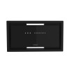 HOTTE ENCASTRABLE PREMIUM 80 CM NOIR / VERRE / LAICA.80B