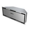HOTTE ENCASTRABLE PREMIUM 80 CM inox / VERRE / LAICA.80X