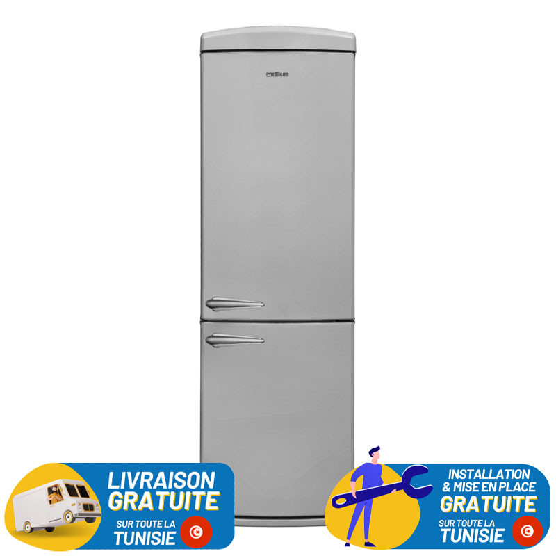 REFRIGERATEUR PREMIUM 327 LITRES RETRO Gris / ARR373G01