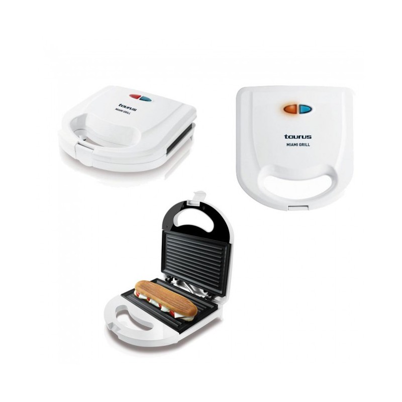 taurus panini miami grill 750w
