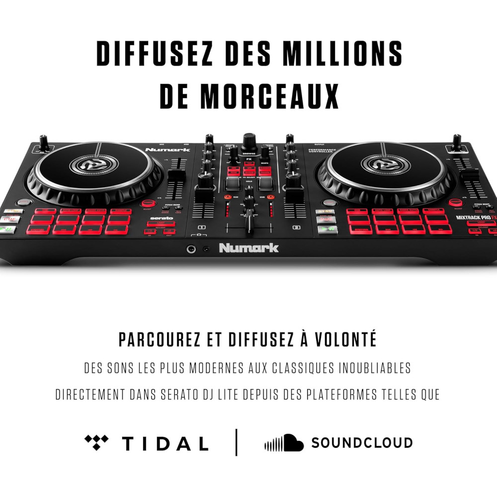 Contrôleur DJ Mixtrack Pro FX