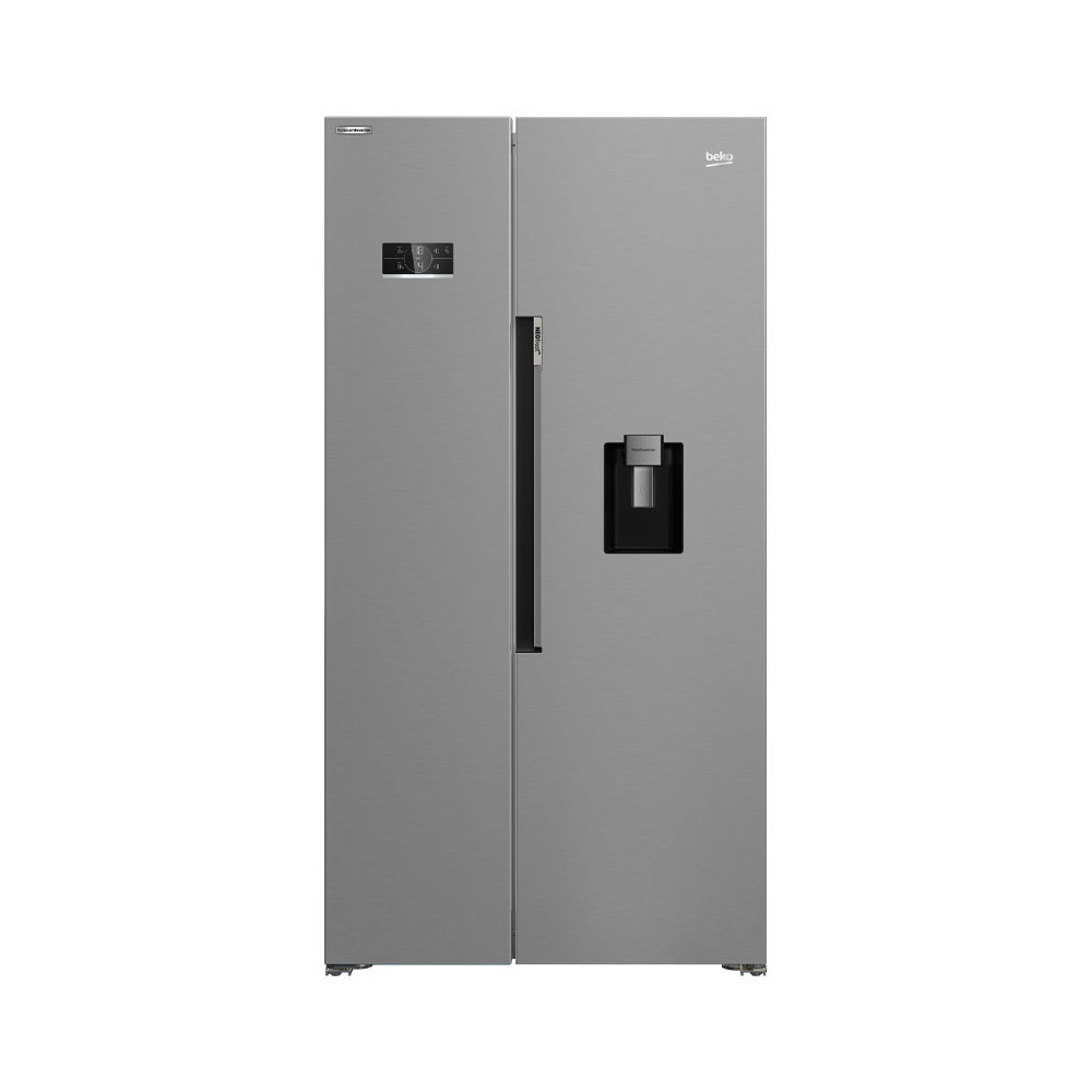 Réfrigérateur Side By Side Beko 635 Litres PROSMART INVERTER / Silver / RGNE2635SX