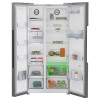 Réfrigérateur Side By Side Beko 635 Litres PROSMART INVERTER / Silver / RGNE2635SX
