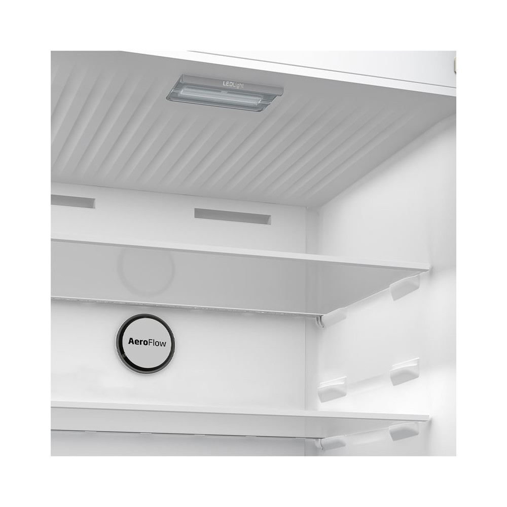 Réfrigérateur BEKO No Frost INVERTER Double Portes / 650 Litres / Silver avec Afficheur et Distributeur