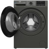 Machine a laver Beko 8kg 1200tr à vapeur INVERTER / Noir et Gris / B3WFU5822MG + 100DT Bon de Réduction