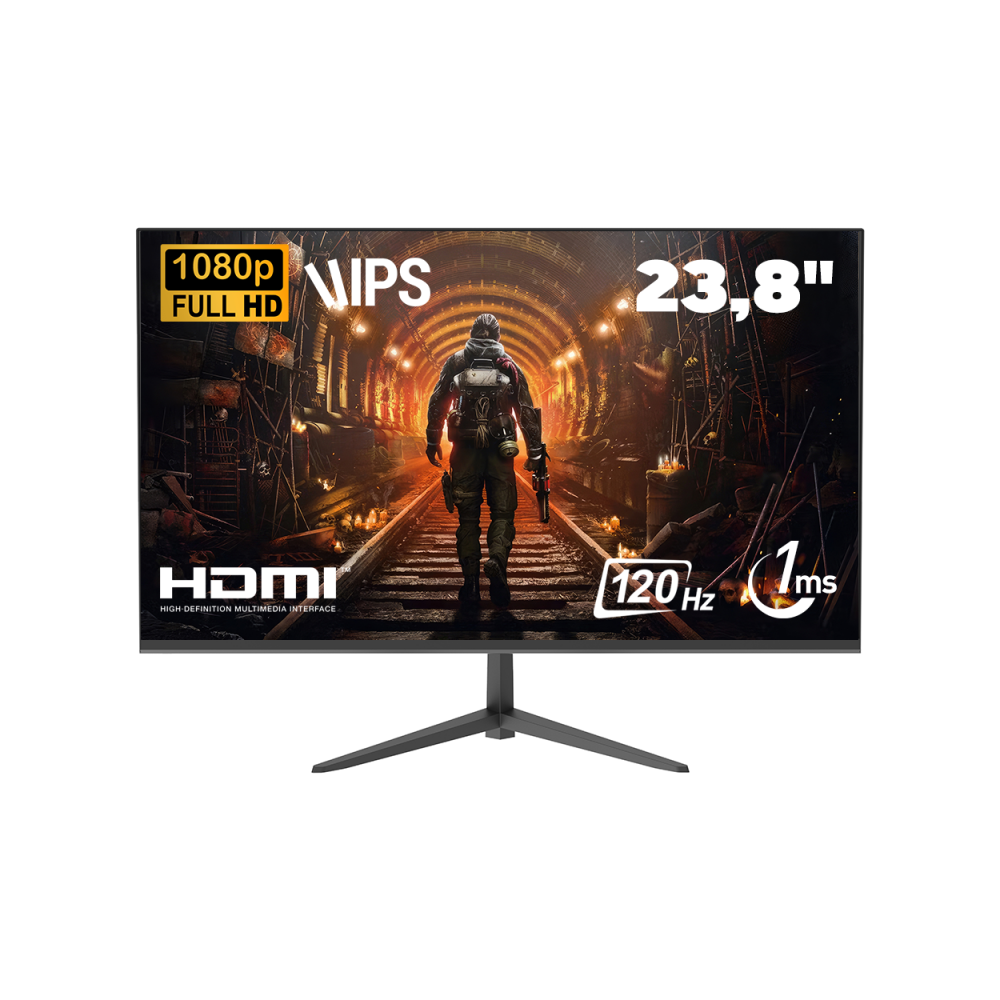 Écran Gamer AERO AE24DFI 24" Full HD IPS / 120 Hz / Noir