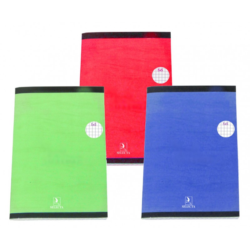 Carnet brochure Selecta 110 x 170 / 192 pages 5x5