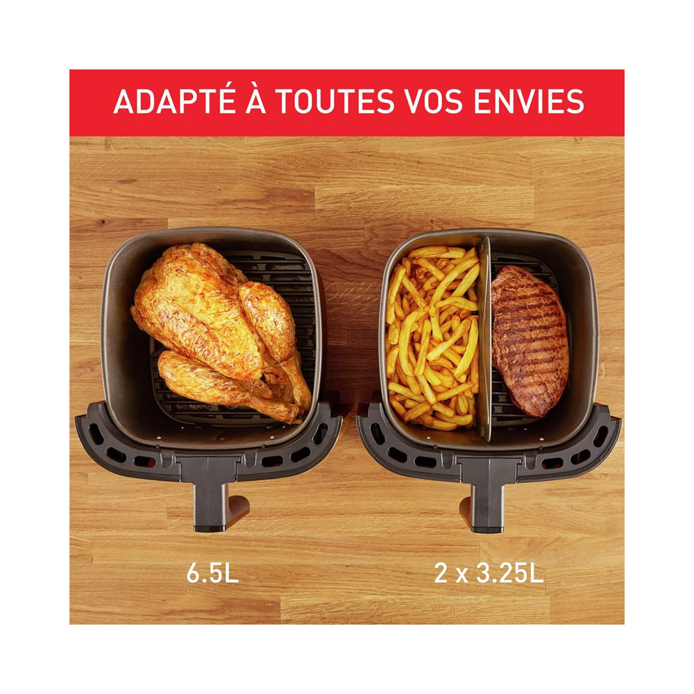 Friteuse Sans Huile MOULINEX 6.5 Litres / Noir / EZ801810