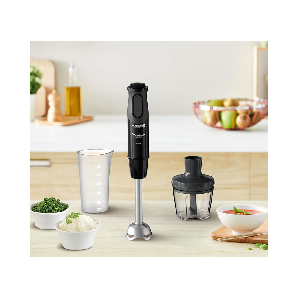 Mixeur Plongeant Moulinex 800ml / NOIR / DD6552EG