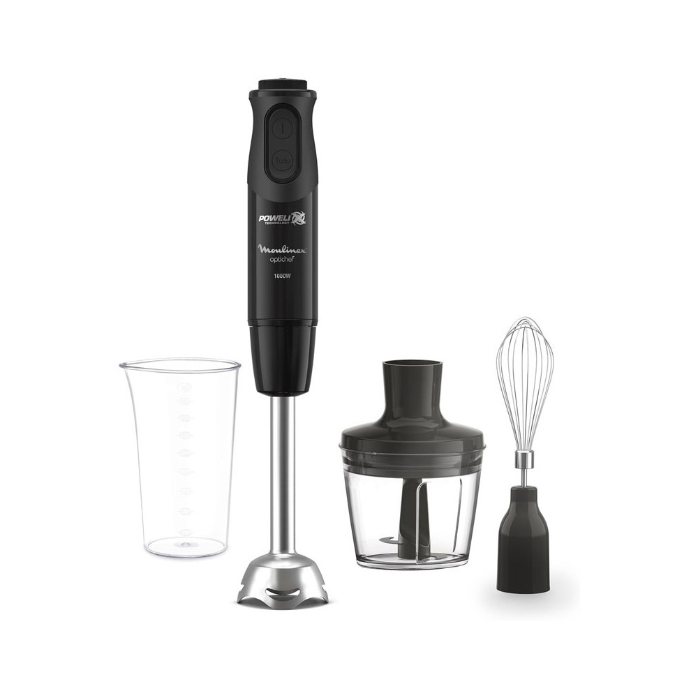 Mixeur Plongeant Moulinex 800ml / NOIR / DD6552EG