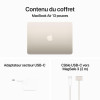 Apple MacBook Air M3 13" (2024) / 8 Go / 256 Go / Starlight