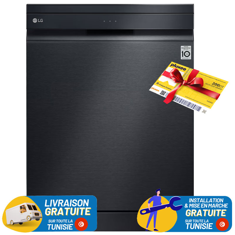 LAVE VAISSELLE LG 14 Couverts  MIDDLE BLACK / DFC335HM + 200 DT Bon D'achat