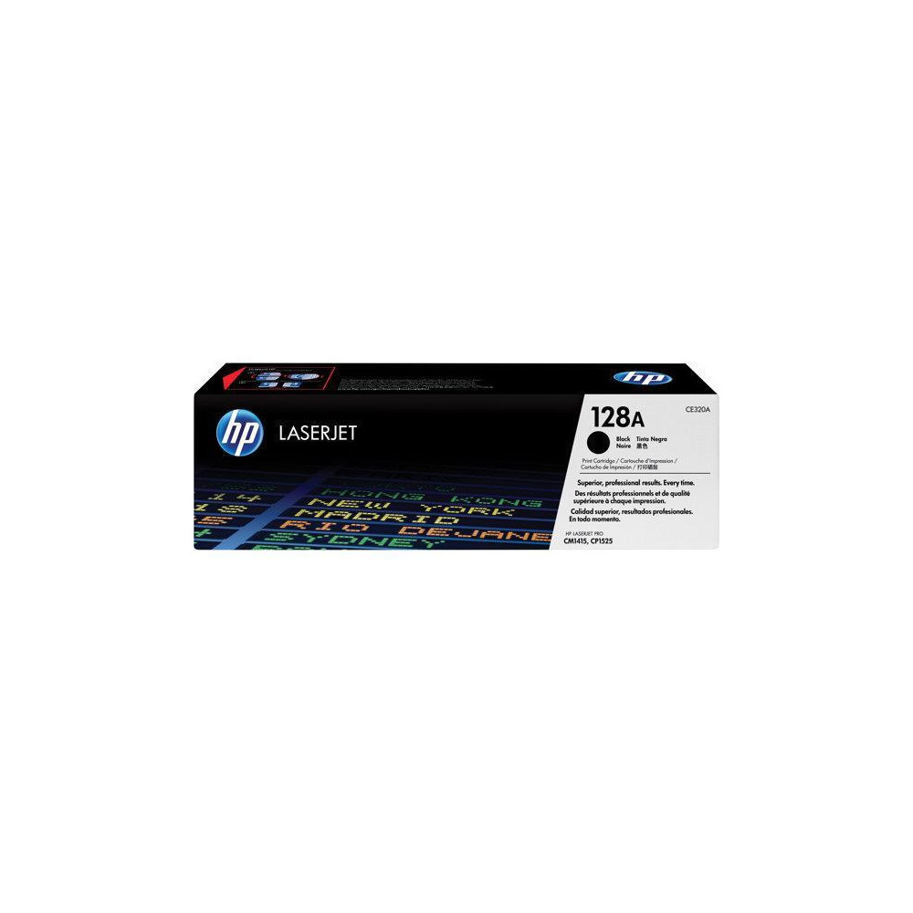 TONER ORIGINAL HP 128A - CE320A / NOIR
