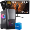 Setup Gamer Special Pc de Bureau Gaming / i5-11400F / RTX 3060 12G / 16 Go Avec Écran AERO 24" Full HD IPS 120 Hz