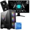 Setup Gamer Special Pc de Bureau Gaming / i5-12400F / RTX 3060 12G / 16 Go Avec Écran MSI 24.5" Full HD IPS 180 Hz