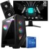 Setup Gamer Special Pc de Bureau Gaming / i7-12700KF / RTX 3060 12G / 32 Go Avec Écran MSI 24.5" Full HD IPS 180 Hz