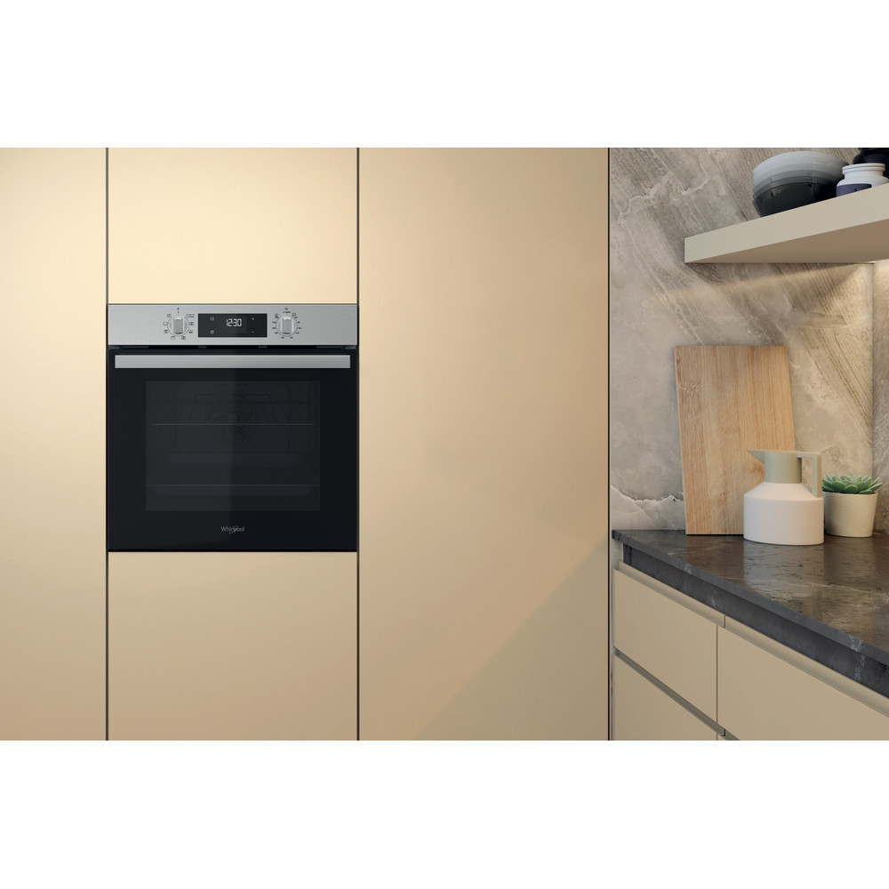 Four Électrique Encastrable WHIRLPOOL OMR55HR0X 71L - Inox