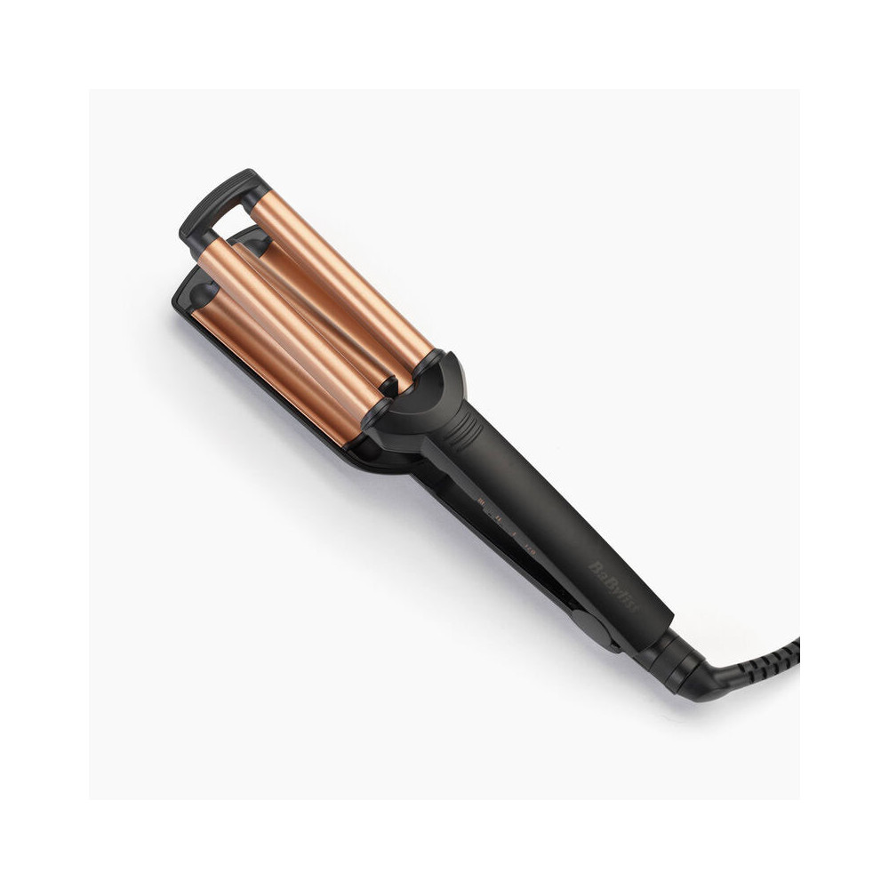 Fer à Boucler BABYLISS DEEP Waves Noir et Gold / W2447E