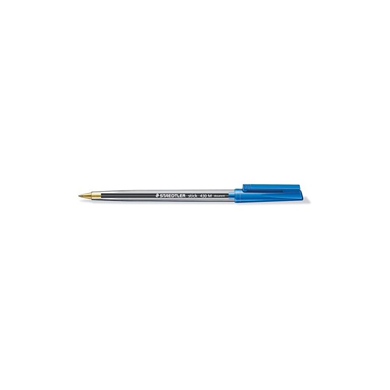 Stylo à bille Staedtler Stick 430 / 0.35mm / Bleu image 0