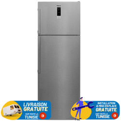 REFRIGERATEUR FOCUS No Frost Double Portes 451 Litres / INOX / Avec Afficheur