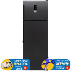 REFRIGERATEUR FOCUS 500 Litres No Frost / Avec Afficheur / DARK INOX / SMART-5070