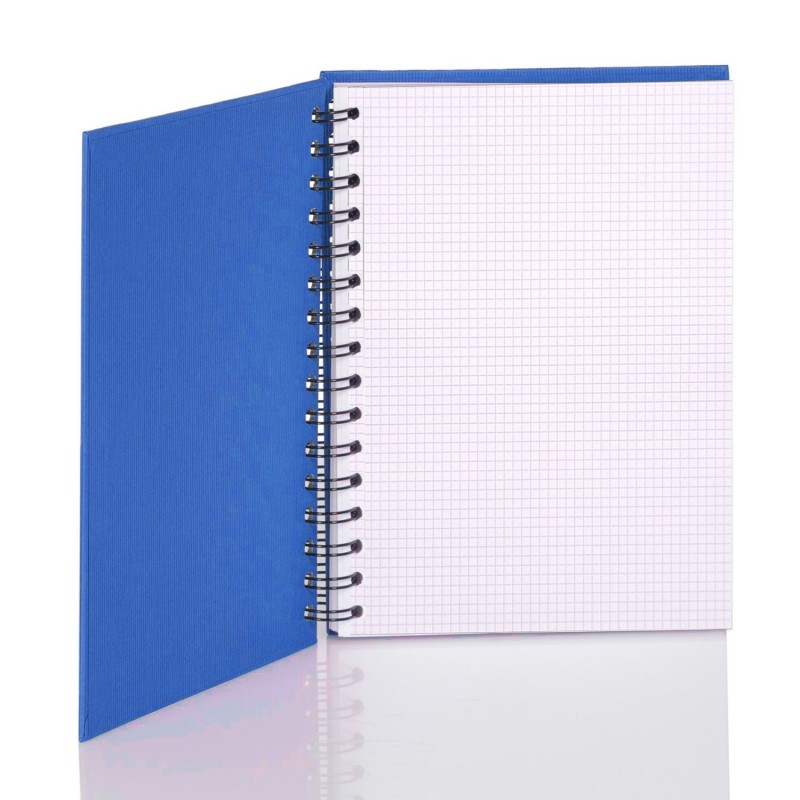 Cahier WIREO rembordé rigide Selecta A4 / 160 pages 5x5