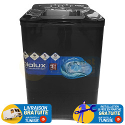 MACHINE À LAVER BIOLUX SEMI AUTOMATIQUE 10KG  / Noir / ST101S