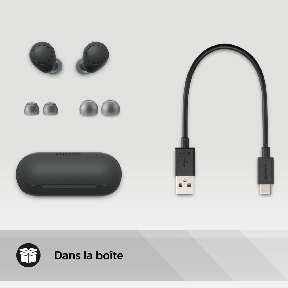 Écouteurs Sans Fil Sony WF-C700N - Black