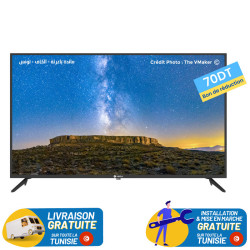 TV VEGA 50" LED FULL HD + RECEPTEUR INTEGRE + 70DT Bon de Réduction