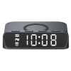STATION DE CHARGE SANS FIL AVEC REVEIL D'ALARME HAVIT W3031 / NOIR