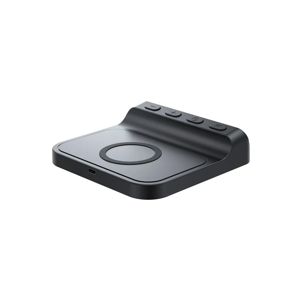 STATION DE CHARGE SANS FIL AVEC REVEIL D'ALARME HAVIT W3031 / NOIR