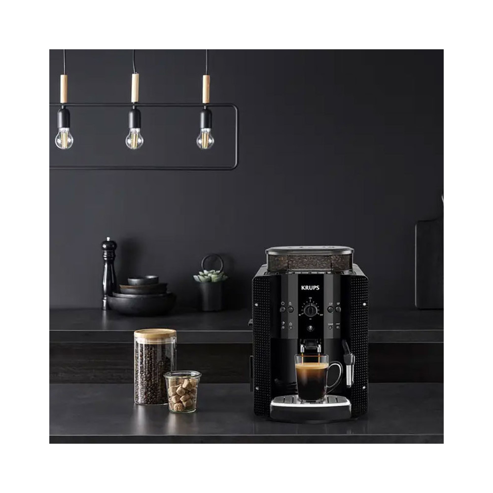 MACHINE À CAFÉ AUTOMATIQUE KRUPS 1450W / Rouge / EA810770