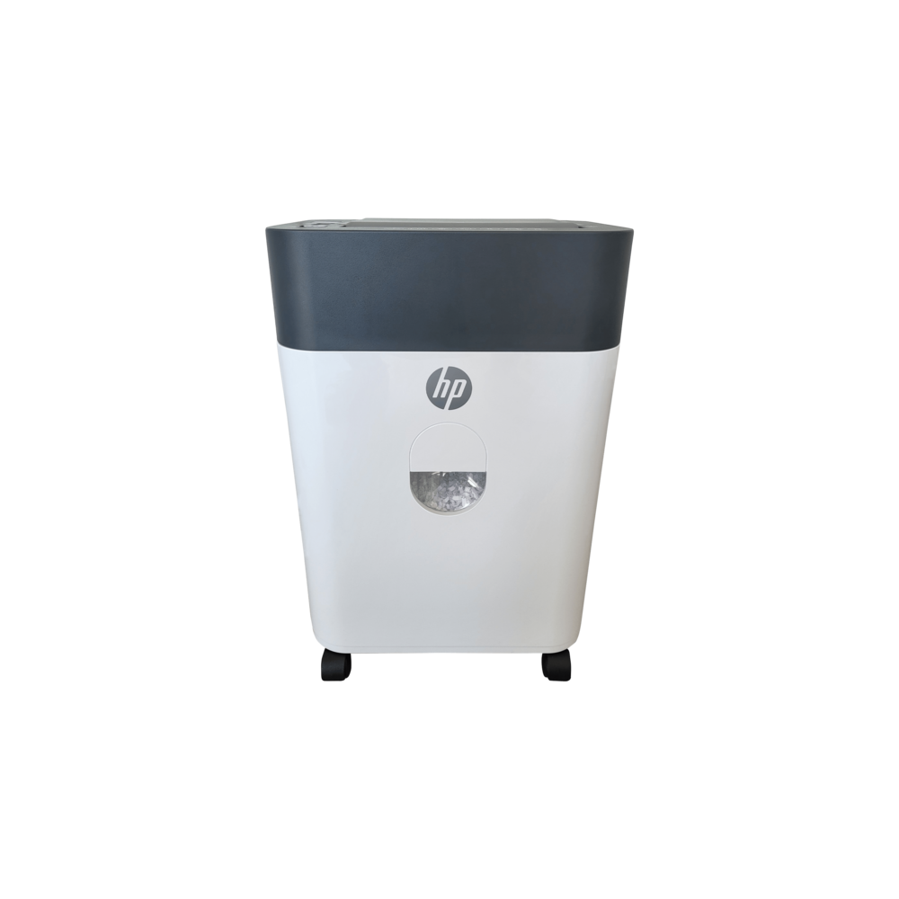 Destructeur de documents HP OneShred Auto 100CC / Coupe croisée / 9 feuilles / 17 Litres